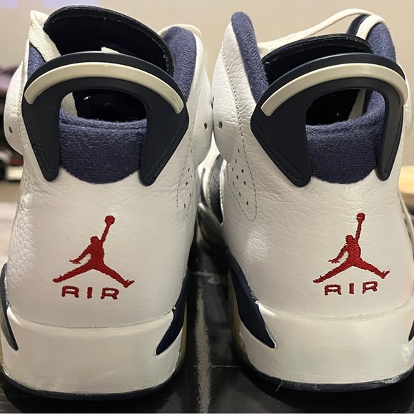 Air Jordan 6 Retro Olympic 2012 London 384664-130 size M11 - Picture 4 of 8